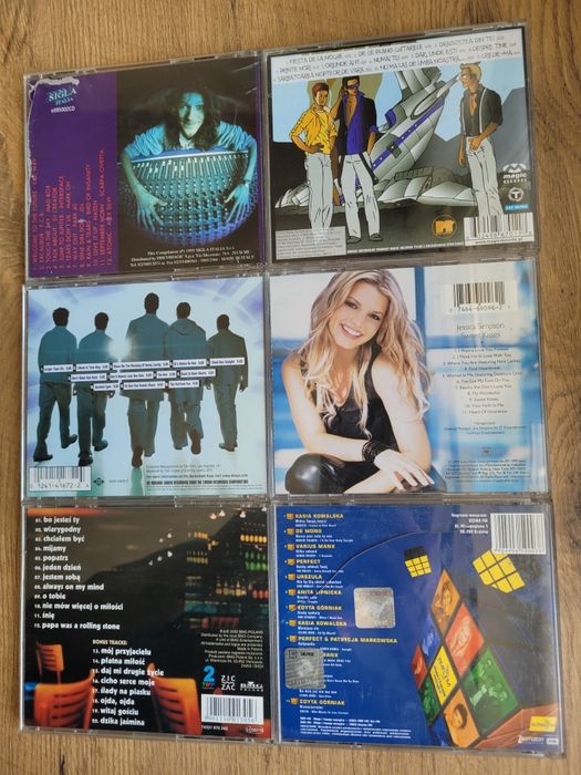 6 CD za 60 zł ! Techno Pop Rock Dance . Sprzęt AV . Płyty Kasety DVD . Tanio !