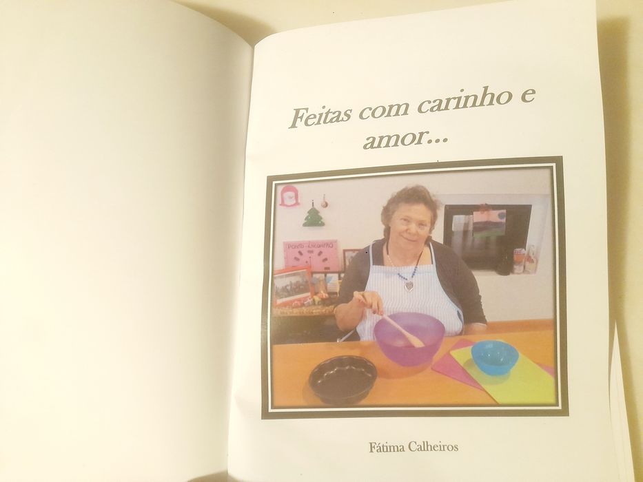 Livro Culinária Sabores da Fátima