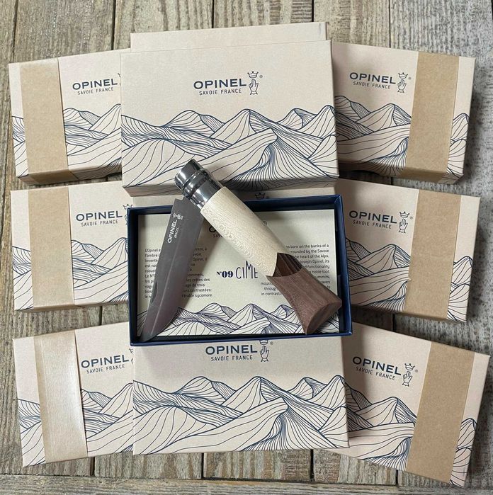 Подарунковий Opinel Cime 9 вишуканий колекційний  ексклюзивний ніж нож