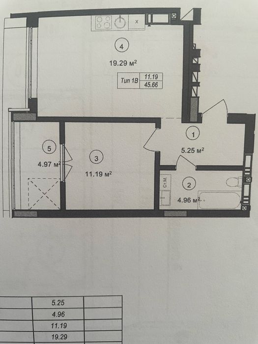 Продам 1 кімнатну квартиру в ЖК For Life