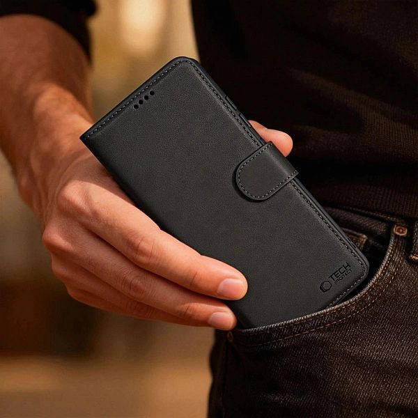 Etui Tech-Protect Wallet na Samasung Galaxy A36 / A56 / A37/5G - czarn