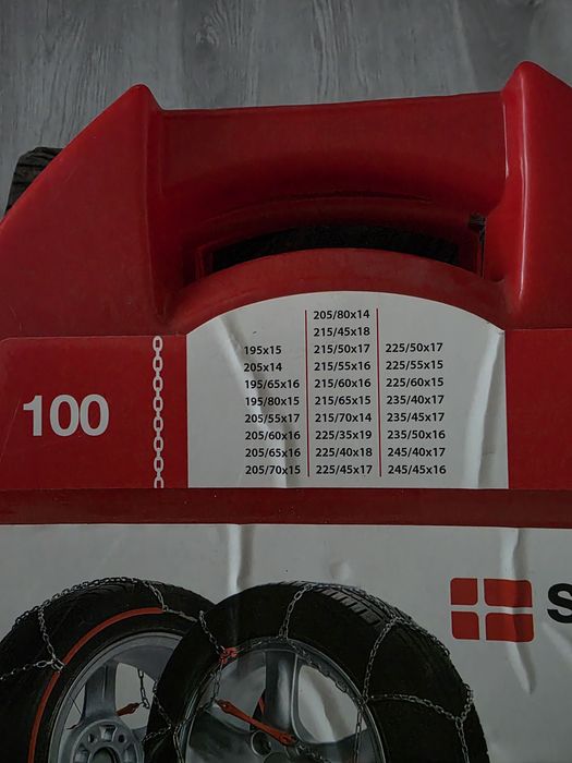 Łańcuchy śniegowe snovit 100 KN E9