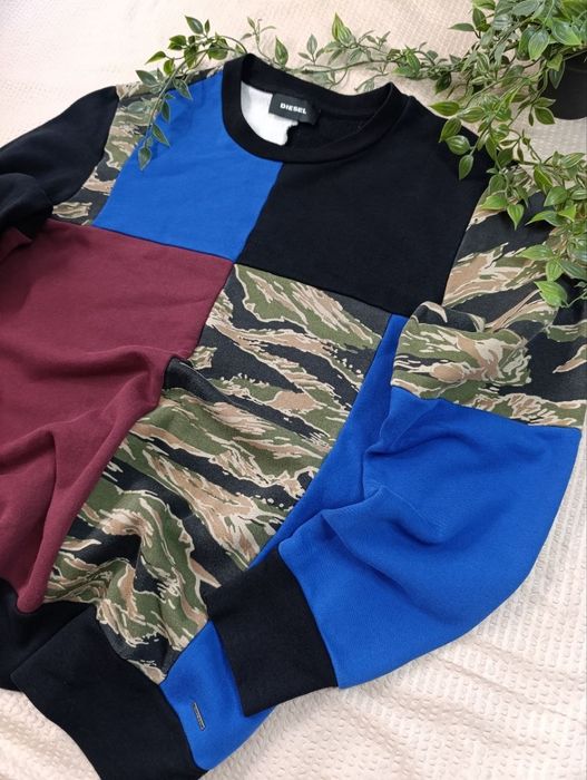 Світшот Diesel patchwork