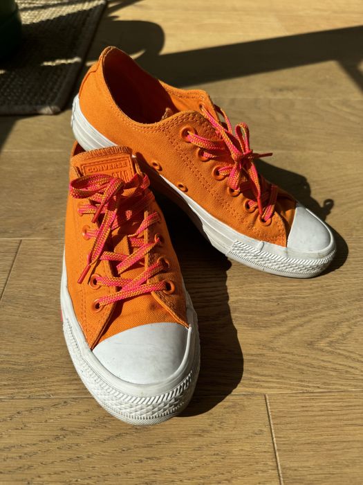 Trampki Converse All Star pomaranczowe, 38