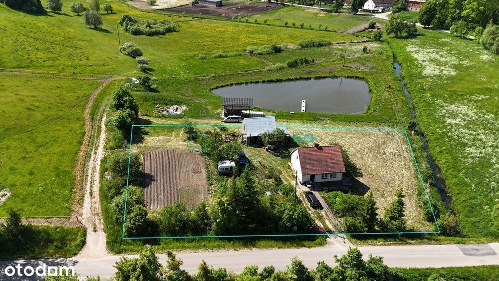 Mazurskie Siedlisko Skomack Wielki, blisko jeziora