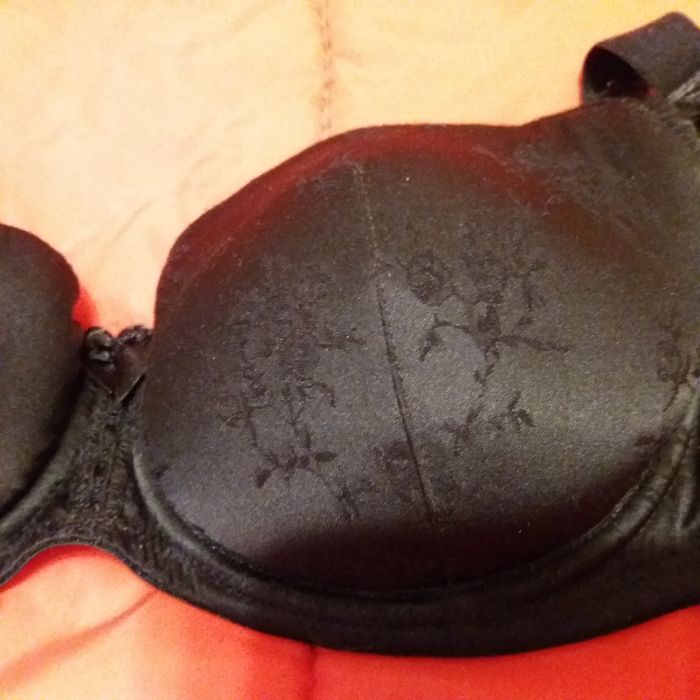 Stanik czarny push up rozm.80B H&M