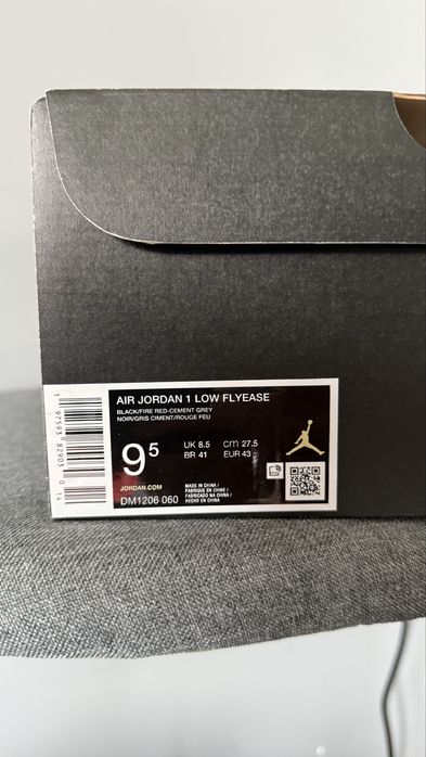 Nowe buty Air Jordan 1 Low Flyease rozm.43 - 100% oryginał