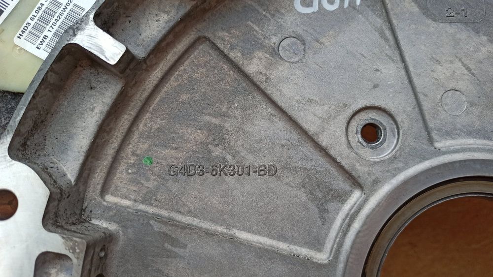 Range Rover Evoque L538 2011-18 крышка двигателя защита G4D3-6K301-BD