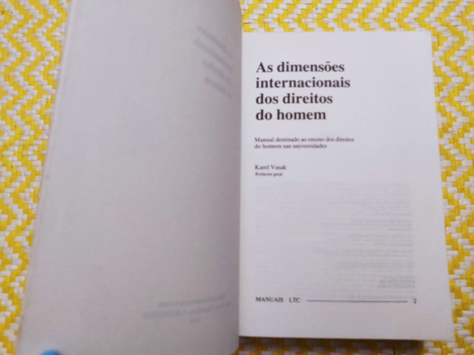 As dimensões internacionais dos Direitos do Homem