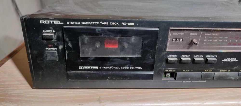 Magnetofon kasetowy Rotel RD-855 deck odtwarzacz kasetowy