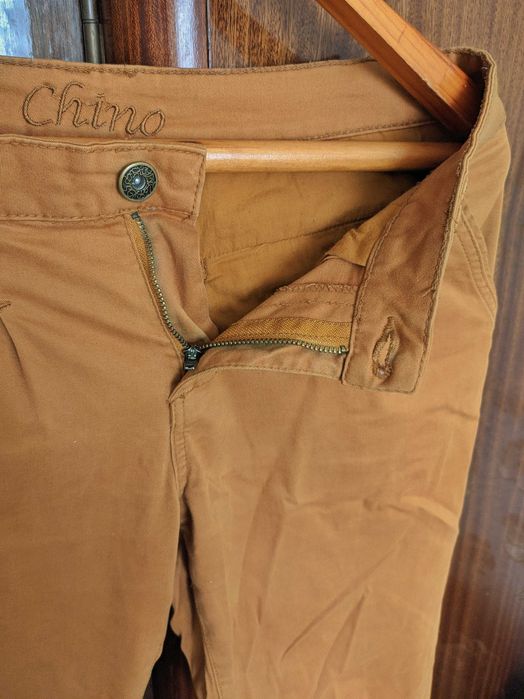 Чіноси брюки оранжеві помаранчеві Chino