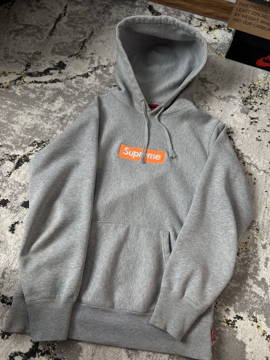 Кофта худі supreme grey