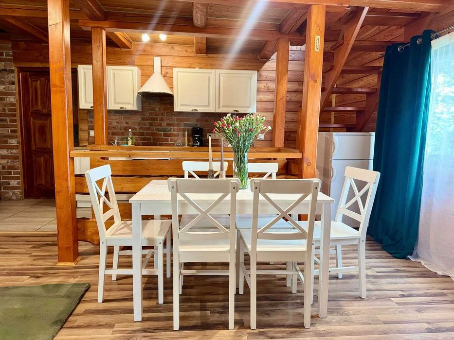 Drewniany domek  /sauna/balia