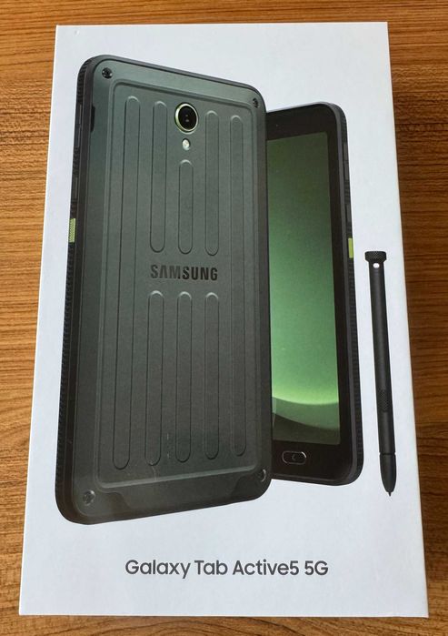 Tablet Samsung Galaxy Tab Active 5 | 8" (X306B) 6/128 GB | 5G zielony