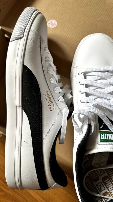 Кроссовки Puma Court Star белые кожаные 44 размер