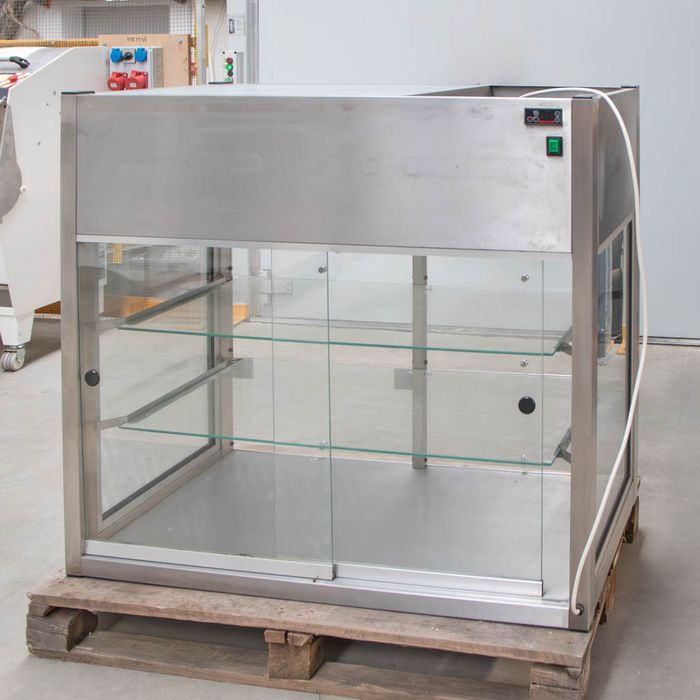 Witryna chłodnicza DORA METAL 116x60x104 cm 230V R404A