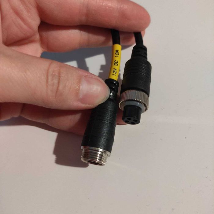 Kamera AHD 4PIN noktowizyjna + kabel połączeniowy do kamery 4PIN