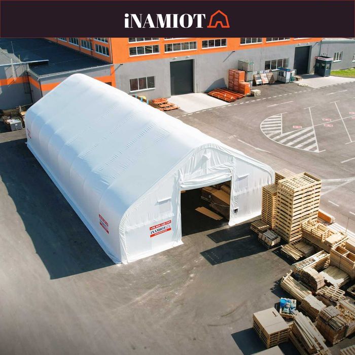 Hala namiotowa 12x24 magazyn całoroczny PVC 900g