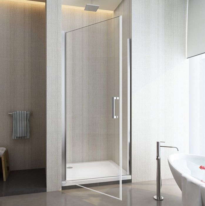 Porta de Duche Nova 69/73x200 com perfis cromados