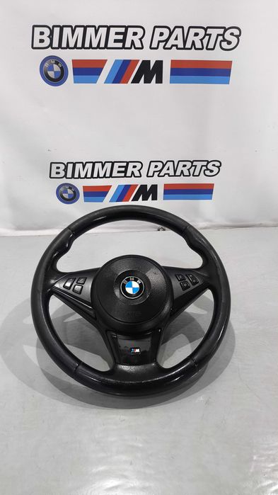 Volante BMW Serie 5/6 (E60/E61/E63/E64) Pack M (Chave de Lamina/Fase 1)