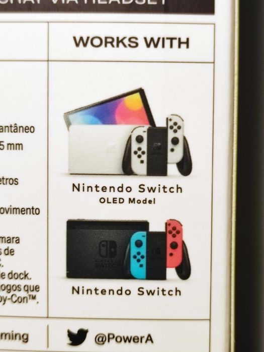 Comando PowerA Nintendo switch NOVO
