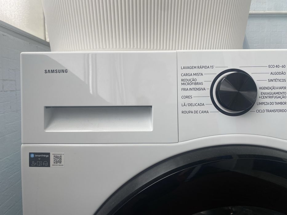 Máquina de lavar a roupa SAMSUNG, 9 Kg - 1400 rpm - Branco, classe energética A