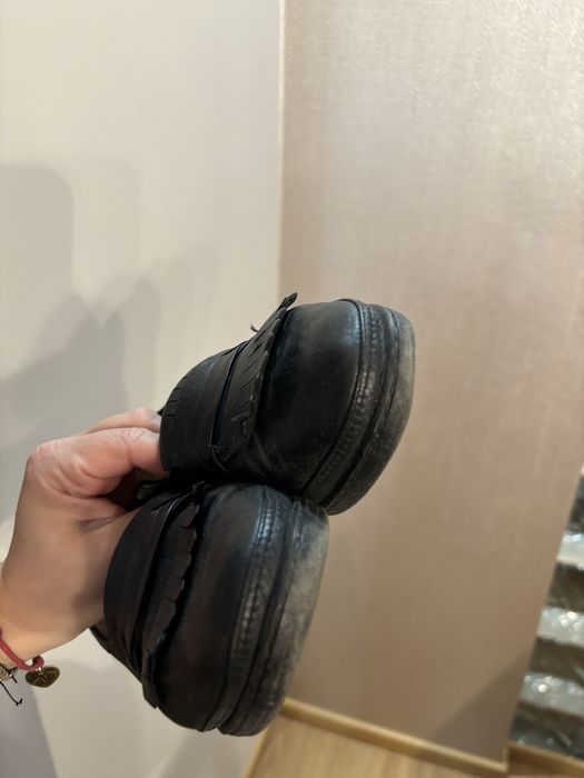 Buty na koturnie czarne 36