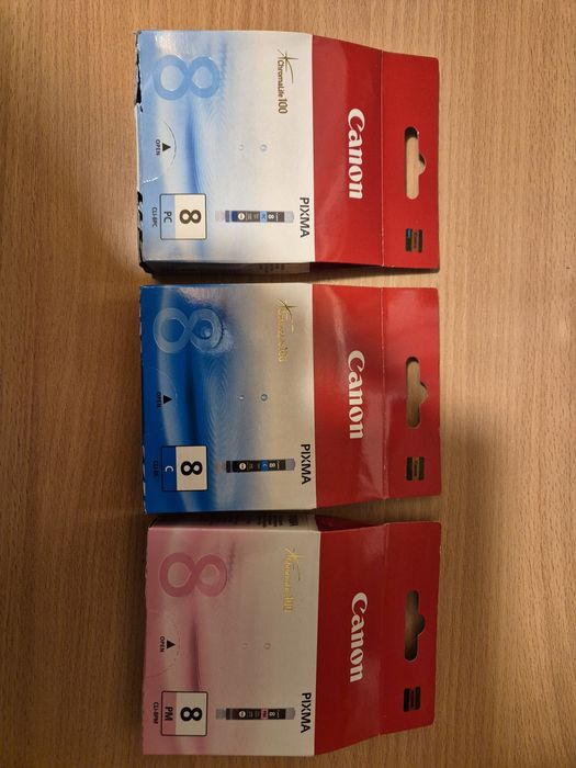 Atramenty Canon PIXMA 8