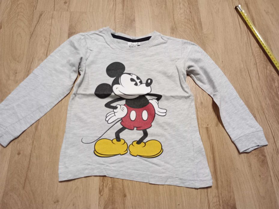 bluzka z długim rękawem rozm 116 Disney