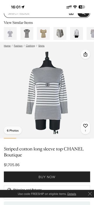 Chanel оригінал вінтаж лонгслів