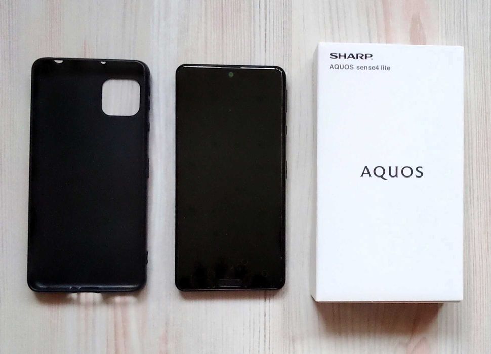 Смартфон Sharp AQUOS sense4 lite, подарок