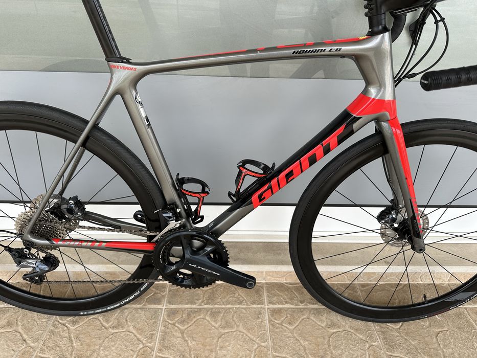 Bicicleta de estrada Giant - Rodas em carbono Disco