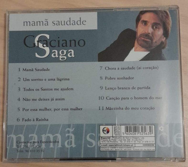 CD's - Graciano Saga "Mamã Saudade"