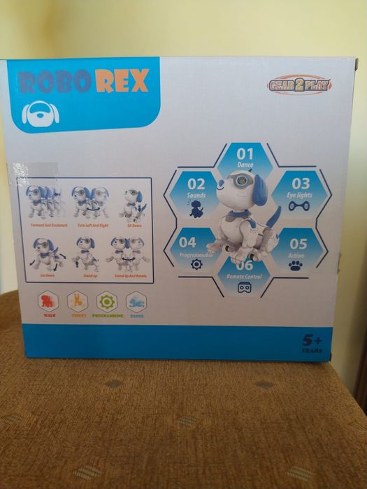 Piesek interaktywny, zdalnie sterowany