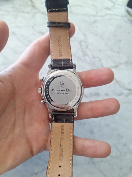 Relógio Massimo Dutti Cronógrafo – Excelente estado + bracelete extra