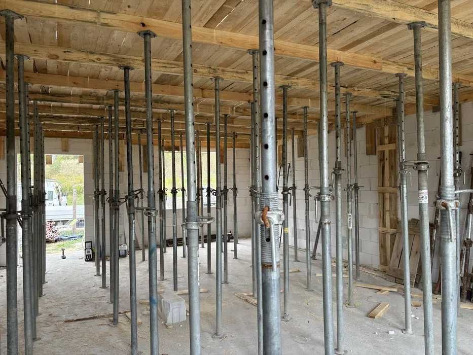 Wynajem podpór stropowych stemple, sztyce, dźwigary, Kocmyrzow