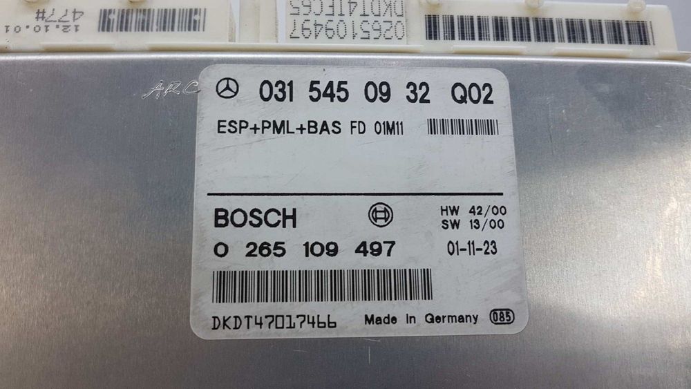CENTRALINA ABS MERCEDES CLASE S (W220) BERLINA 400 CDI (220.028)