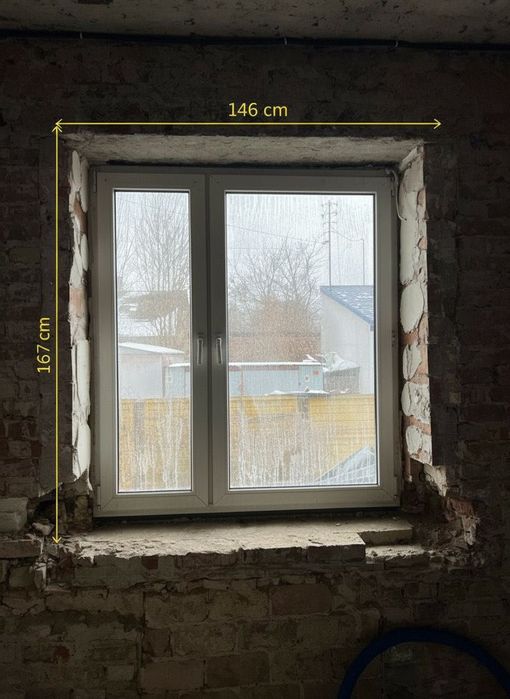 Okna PCV z demontażu szczelne gotowe do montażu