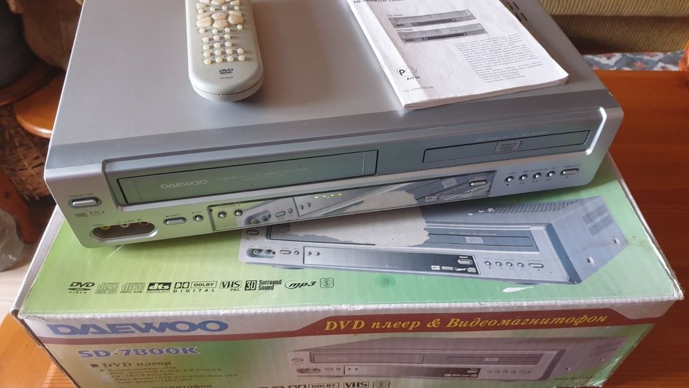 DVD+VHS програвач DAEWOO SD-7800 K