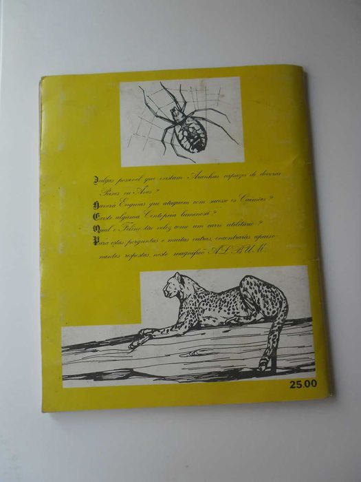 Caderneta Cromos História Automóvel Bela Adormecida Panorama Zoológico