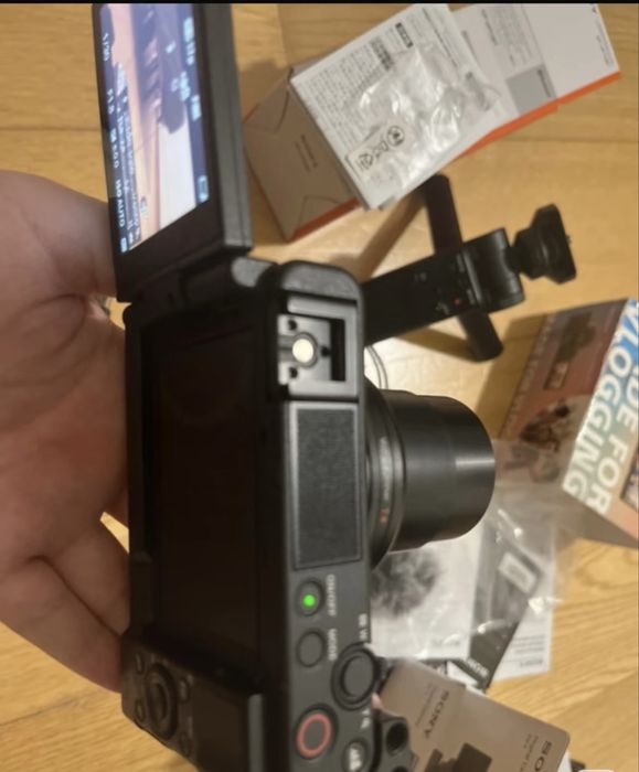 sony zv1 mais comando