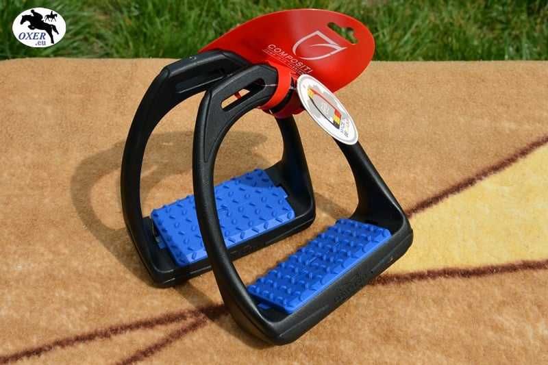 Strzemiona syntetyczne COMPOSITI REFLEX 12cm amortyzujące niebieskie