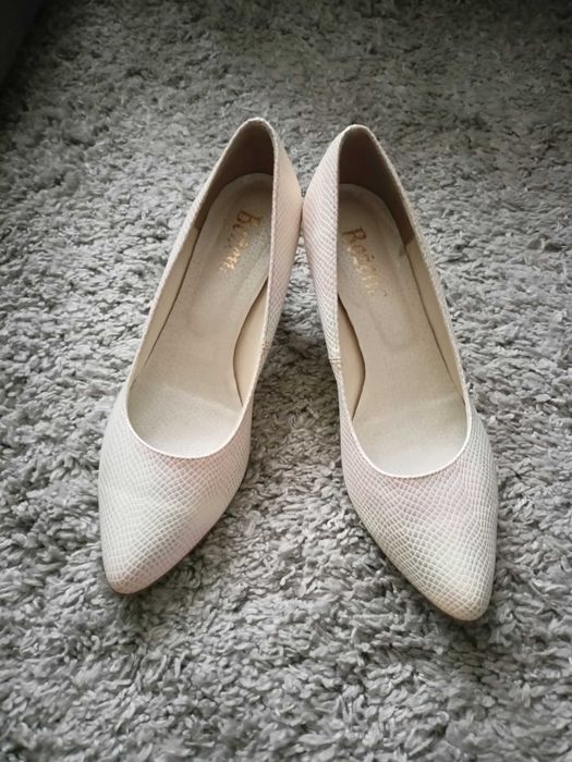 Buty szpilki ślubne