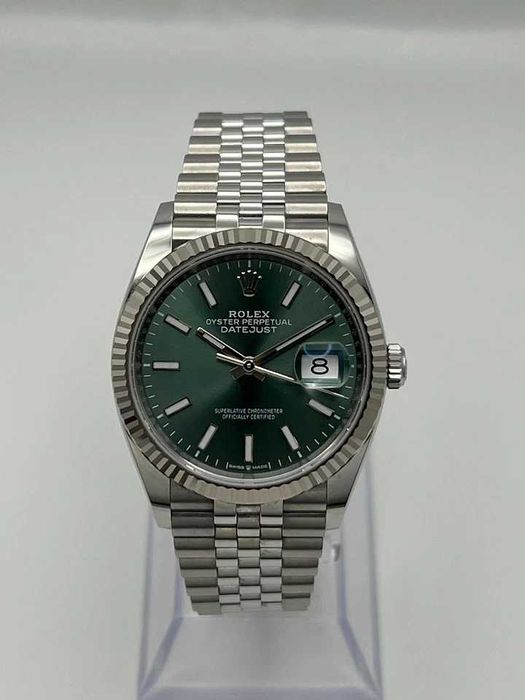 Rolex Datejust 36 em Rolesor branco