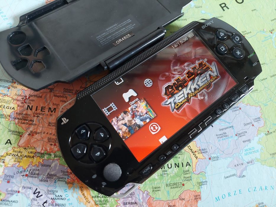 Konsola sony psp 1003 (1004) stan BDB 128mb Gra tekken