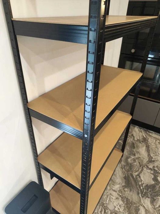 Міцний металевий стелаж МДФ для інструментів, тари, 180×90×40