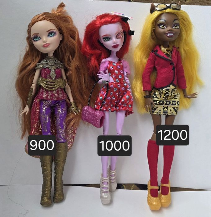 Вживані ляльки Monster High, монстер хай