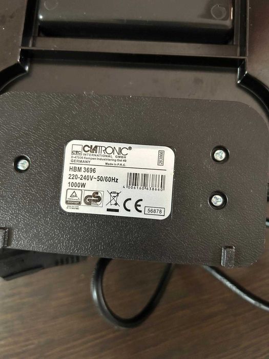 Hamburgueira eléctrica Ciatronic (usada 2 ou 3 vezes)