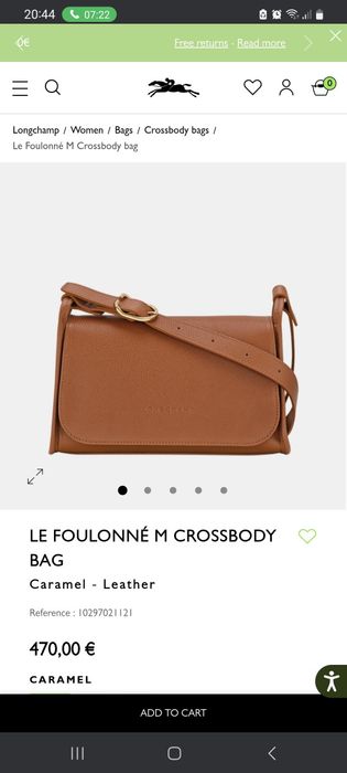 Mala LONGCHAMP nova
