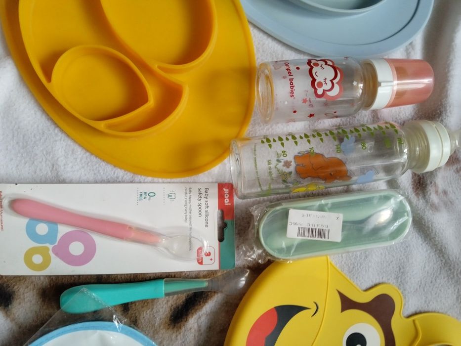 Дитячий посуд для прикорму